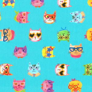 Cat Faces in Pool from Whisker Wonderland by Subhashini Narayanan