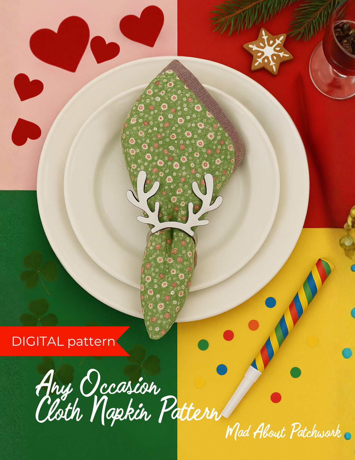 The Any Occasion Napkin - PDF Pattern