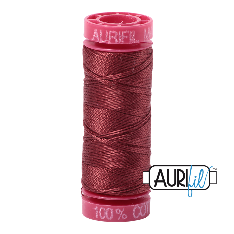 Aurifil Cotton Thread — Raisin 2345 — Small 12wt