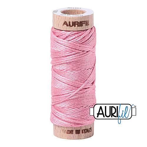 Aurifil Cotton Thread — Bright Pink 2425 — Small Floss