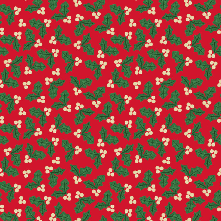 Holly in Festive Red from Merry Happy Christmas by bluebellgray for Lewis & Irene