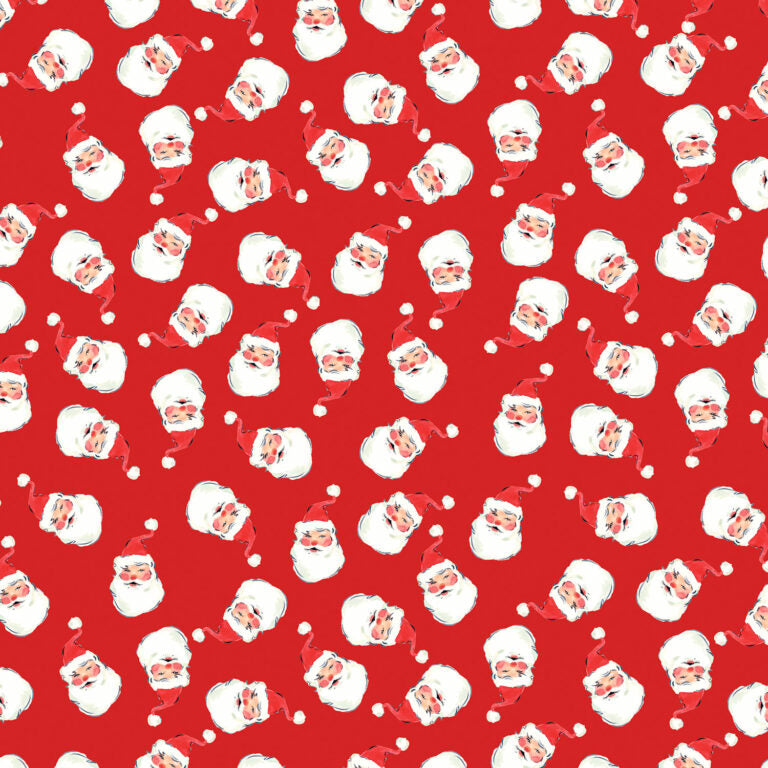 Jolly Santa in Festive Red from Merry Happy Christmas by bluebellgray for Lewis & Irene