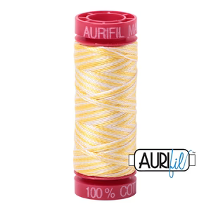 Aurifil Cotton Thread — Lemon Ice (Variegated) 3910 — Small 12wt