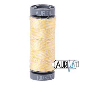 Aurifil Cotton Thread — Lemon Ice (Variegated) 3910 — Small 28wt