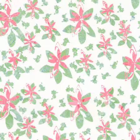 Holiday Happiness - Poinsettia in Sugar Cookie for Riley Blake Designs