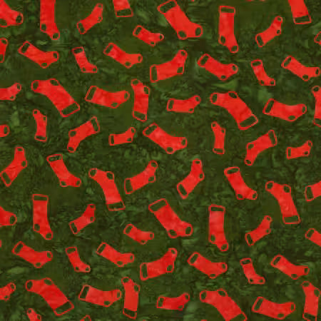 Holiday Happiness - Stockings in Circuits for Riley Blake Designs