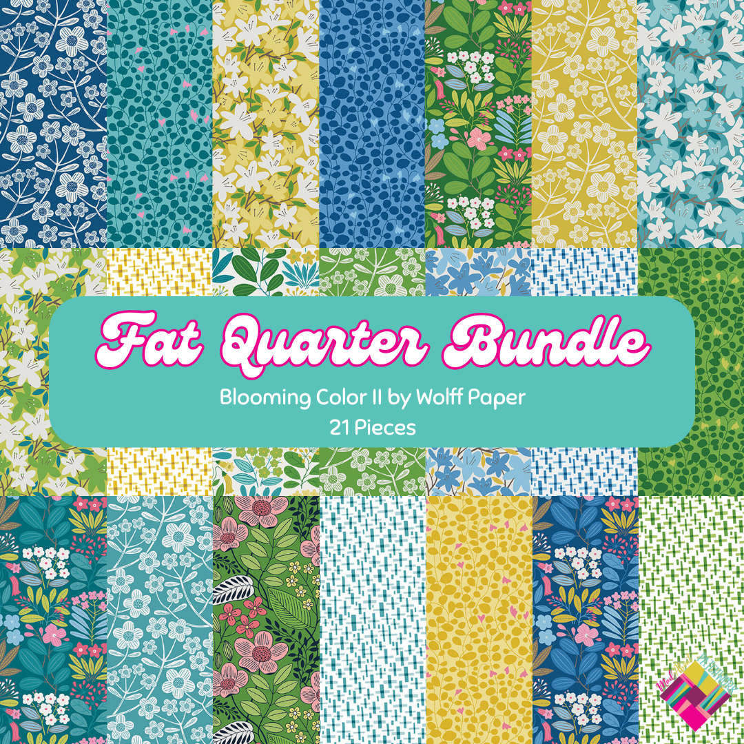 Blooming Color II Fat Quarter Bundle (21 FQs)