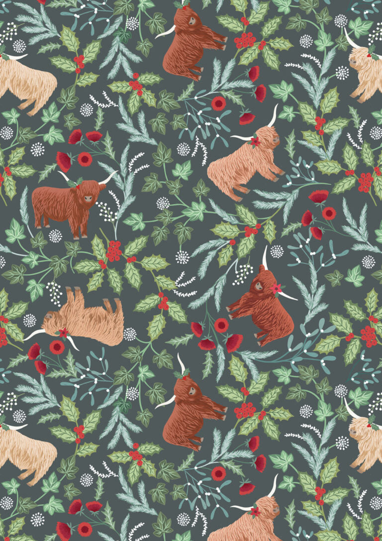 Highlands in Iced Forest from Celtic Christmas by Lewis & Irene