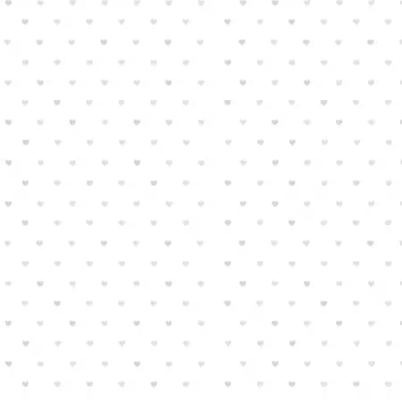 Heart - Tone on Tone White -