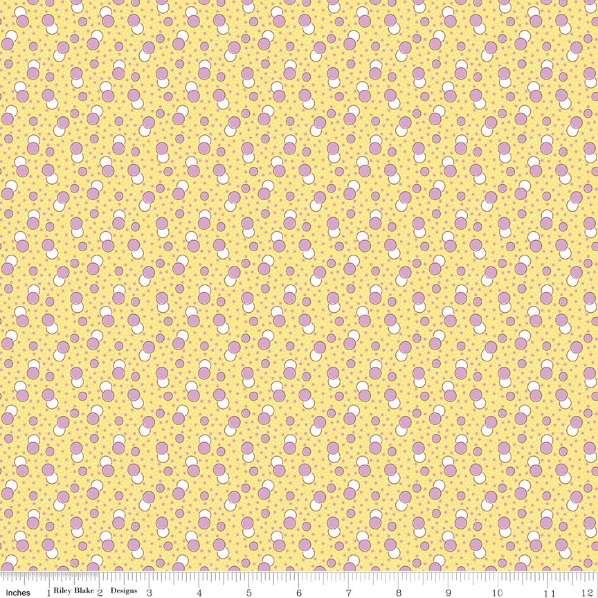 Dots in Yellow from Traditional 30's by Lindsay Wilkes for Riley Blake Designs