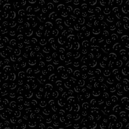 Black Jack O' Lantern Silhouettes (Tone on Tone)