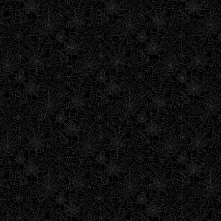 Black Spider Webs (Tone on Tone)