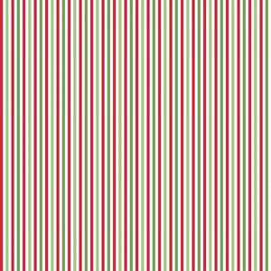 Stripe 1/8 Inch Color CHRISTMAS