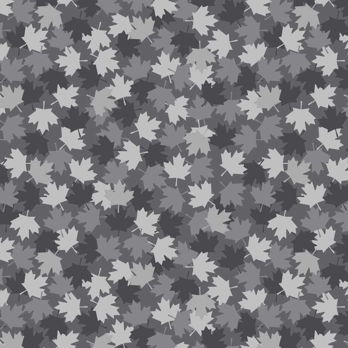 Canadian Maple Leaf - Grey
