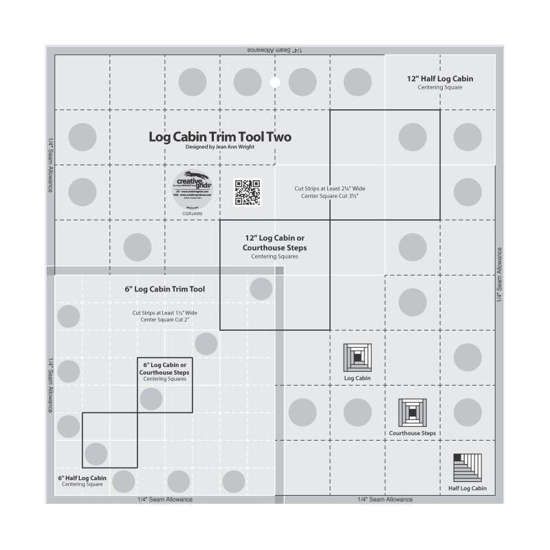 Creative Grids Log Cabin Trim Tool 2
