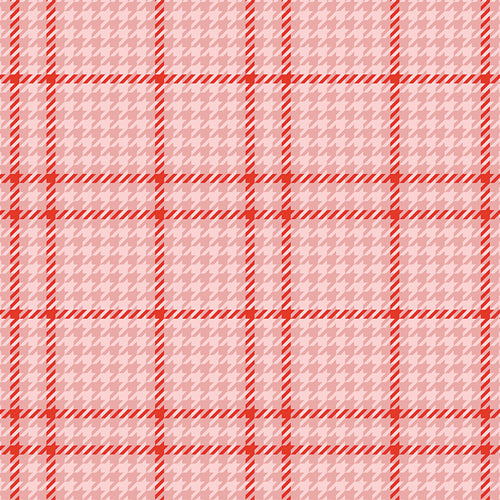 Holiday Check in Candy Cane from Christmas in Color by AGF Studio for Art Gallery Fabrics, Designer Fabric