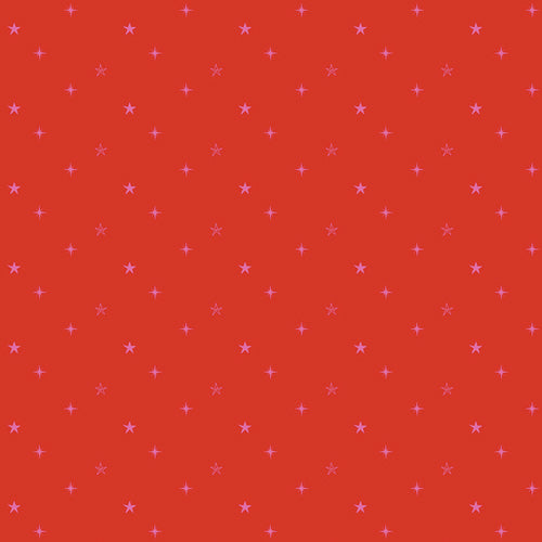 Starry Sky in Twinkleberry from Christmas in Color by AGF Studio for Art Gallery Fabrics, Designer Fabric