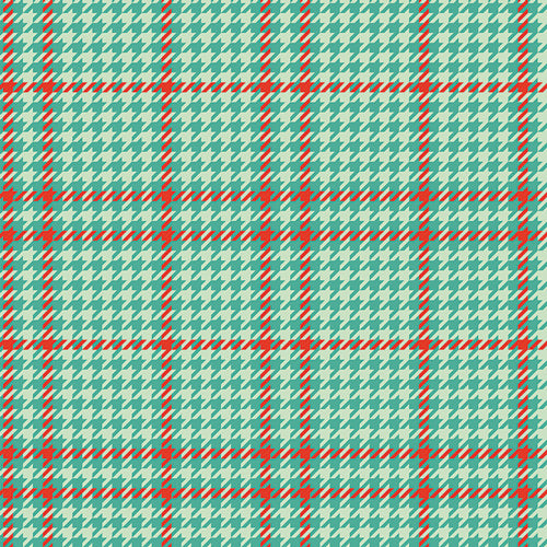Holiday Check in Peppermint from Christmas in Color by AGF Studio for Art Gallery Fabrics, Designer Fabric