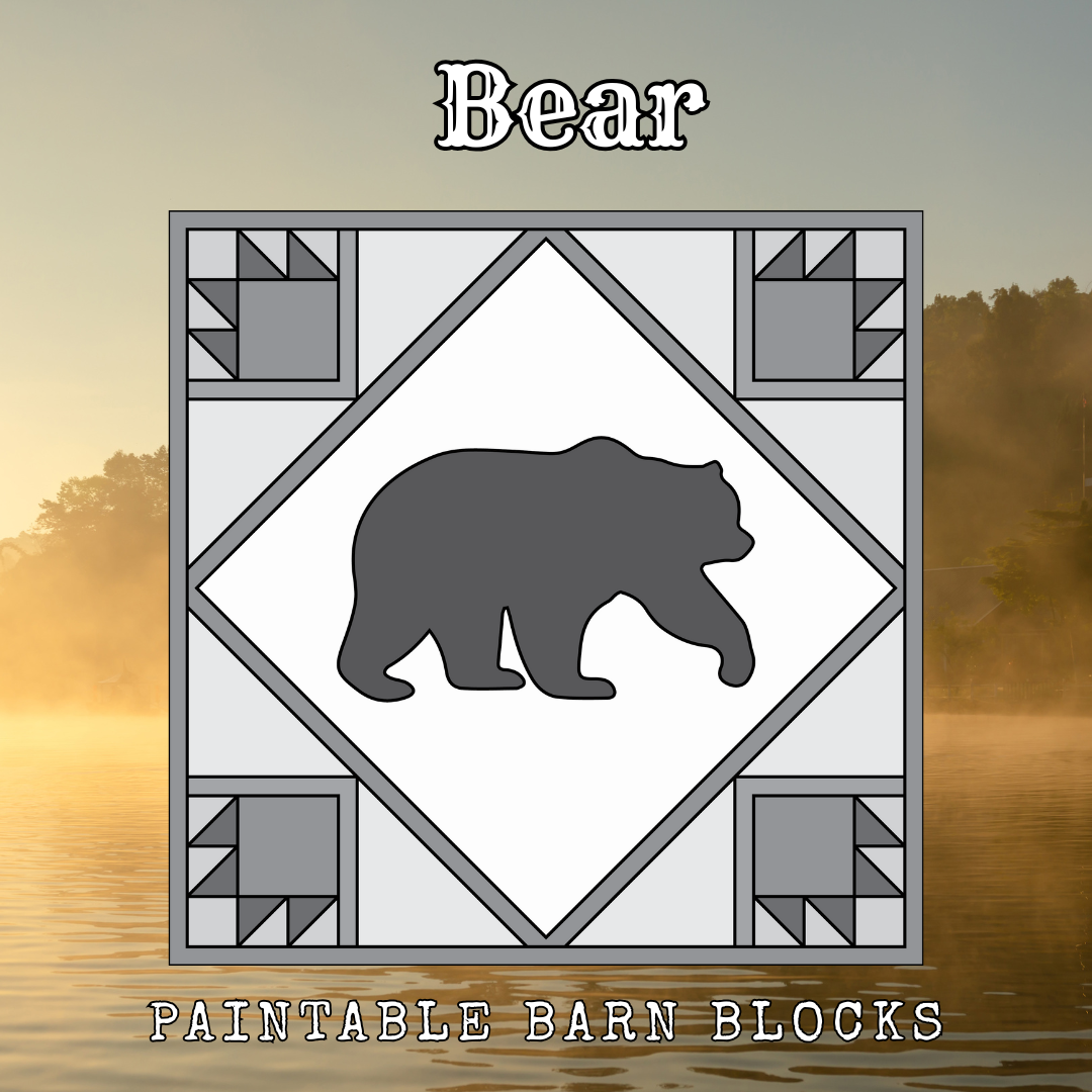 Bear - Canadiana & Cottage || Barn Block ||