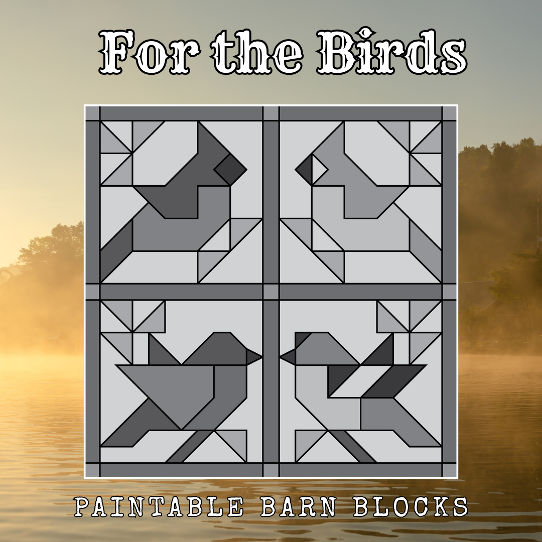 For the Birds - Canadiana & Cottage || Barn Block ||