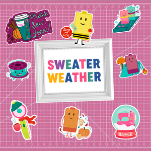 MAP Sticker Pack - Sweater Weather - Garage Sale