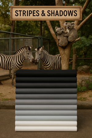 Kona Colour Zoo Bundle - Stripes and Shadows