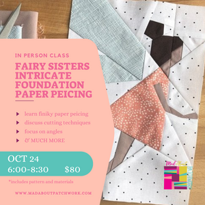 Fairy Sisters - Intricate Foundation Paper Piecing