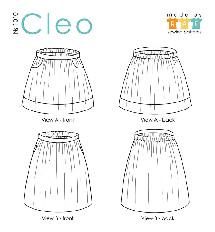 Cleo Skirt from Made by Rae