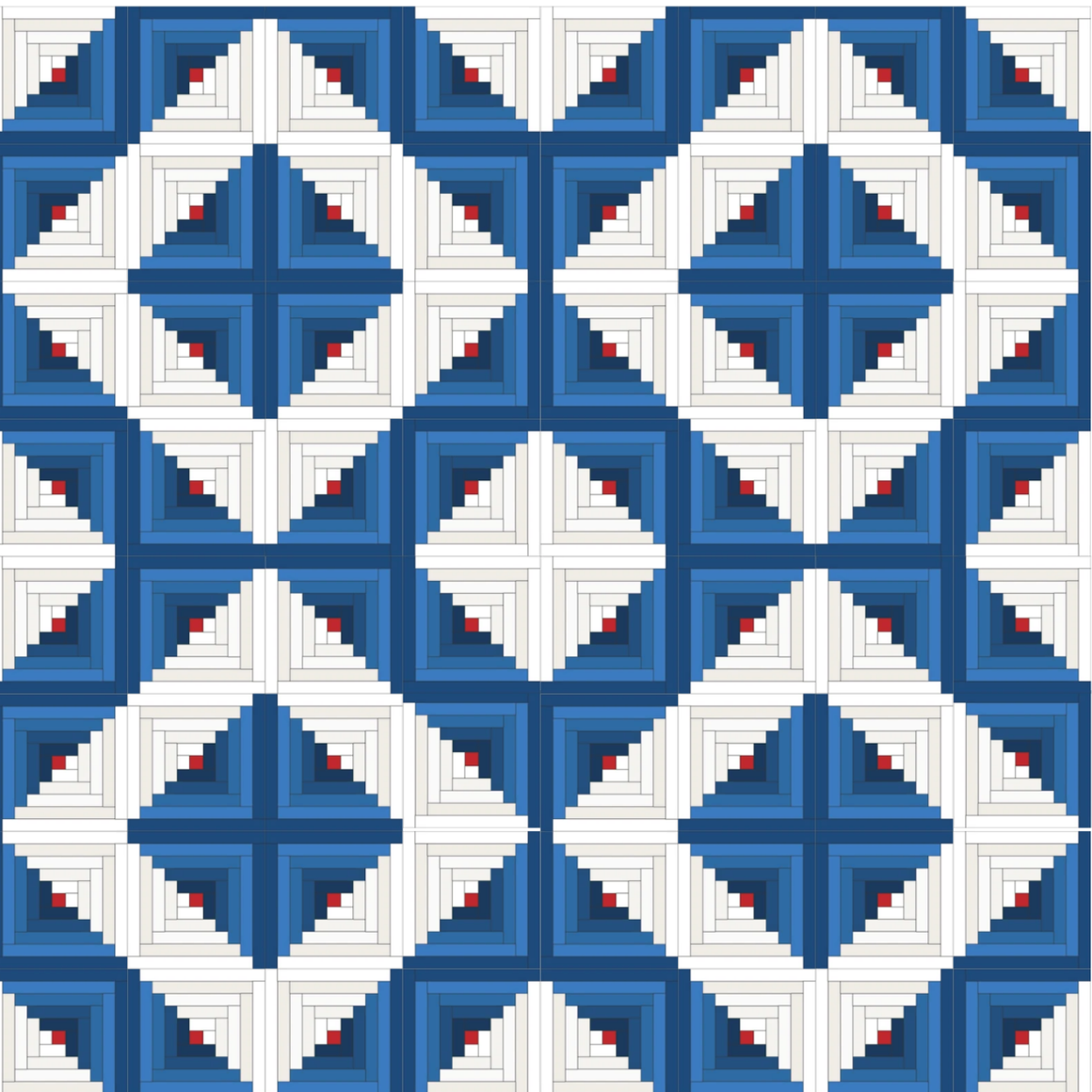 Log Cabin Weekend - Country Retreat Fabric Kit