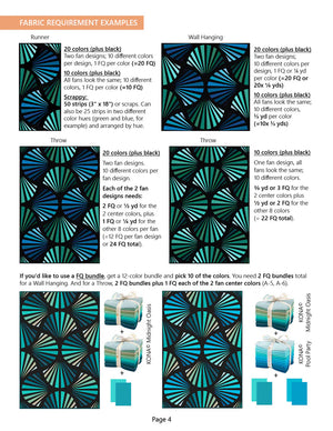 Deco Glam Quilt - Foundation Paper Piecing and Curves