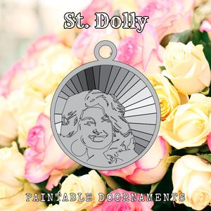 St. Dolly - Dolly Doornaments || Barn Block ||