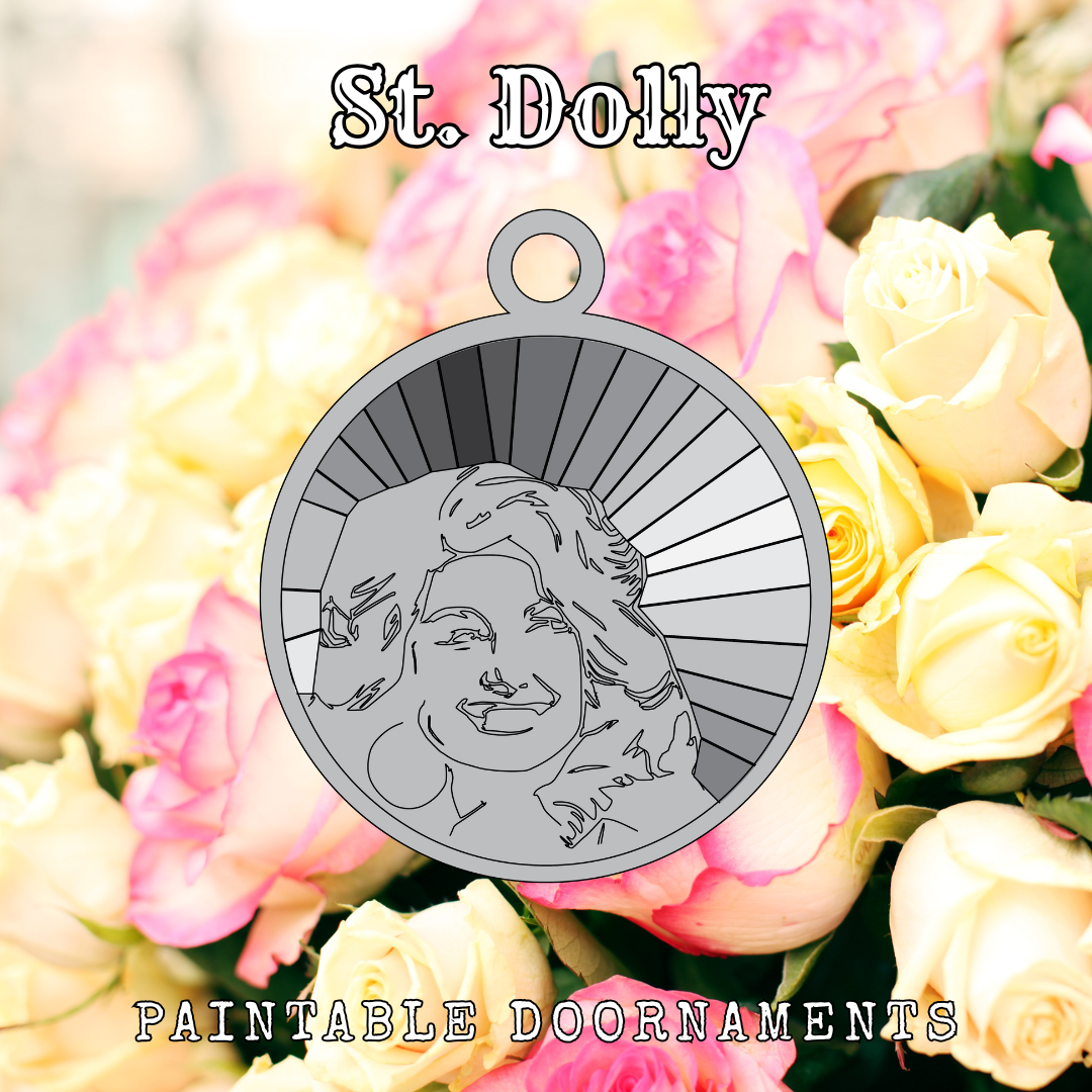 St. Dolly - Dolly Doornaments || Barn Block ||