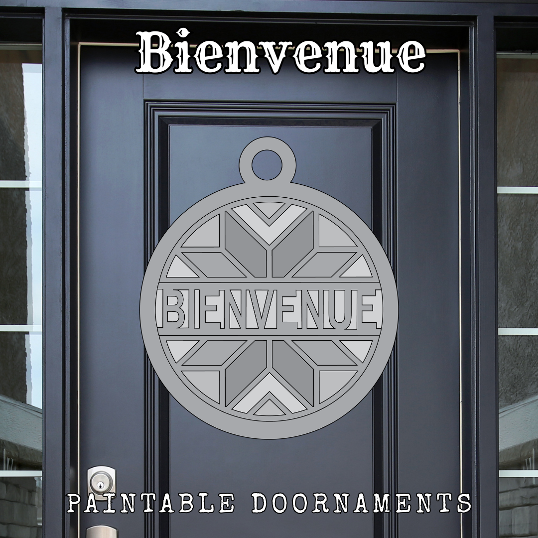 Bienvenue - Doornaments || Barn Block ||