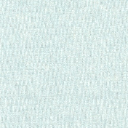Essex Yarn-Dyed in Aqua by Robert Kaufman, Specialty Fabric
