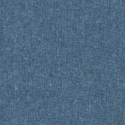 Essex Yarn-Dyed in Peacock by Robert Kaufman, Specialty Fabric