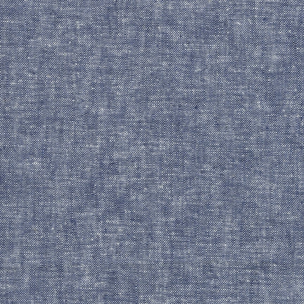 Essex Yarn-Dyed in Denim by Robert Kaufman, Specialty Fabric