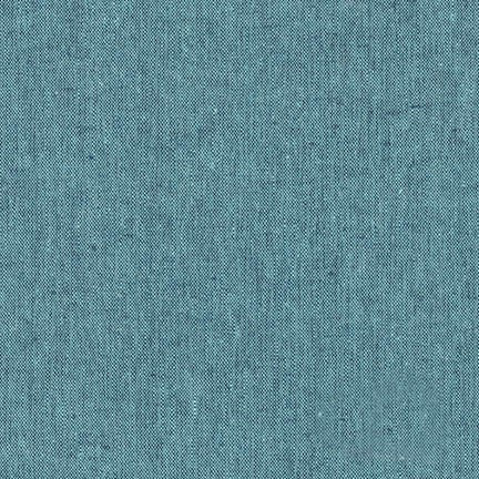 Essex Yarn-Dyed in Malibu by Robert Kaufman, Specialty Fabric