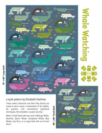 Whale Watching by Elizabeth Hartman - Pattern