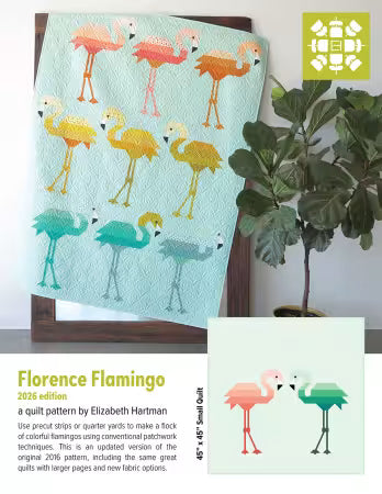 Florence Flamingo 2026 Edition by Elizabeth Hartman - Pattern