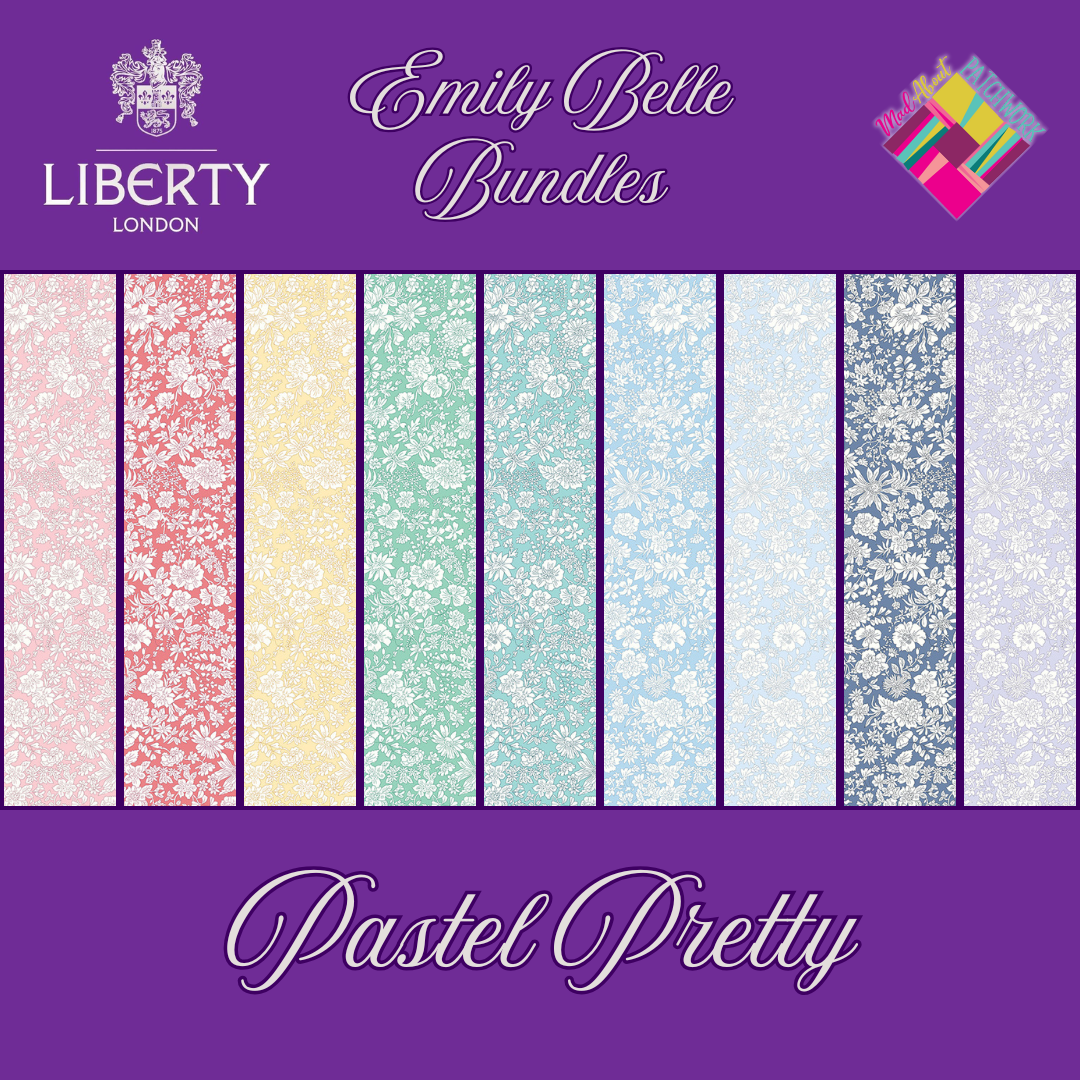 Pastel Pretty - Emily Belle Fat Quarter Bundles (9FQs)