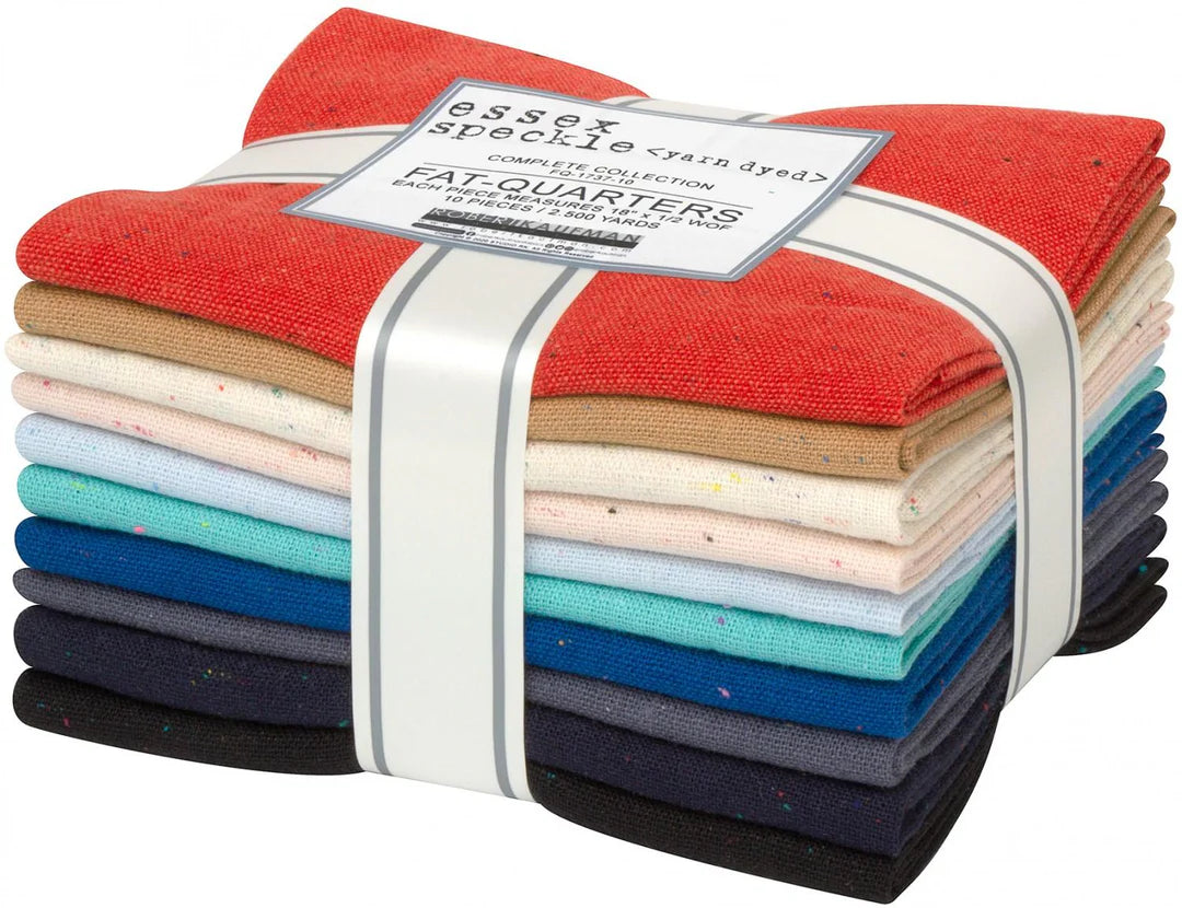 Essex Speckle Yarn-Dyed || FAT QUARTER BUNDLE || 10 Fat Quarters