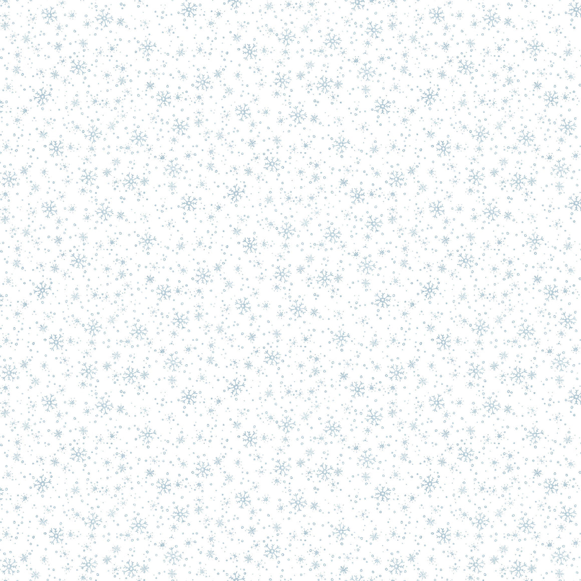 Snowflake in White from Village Folk by Northcott Studio