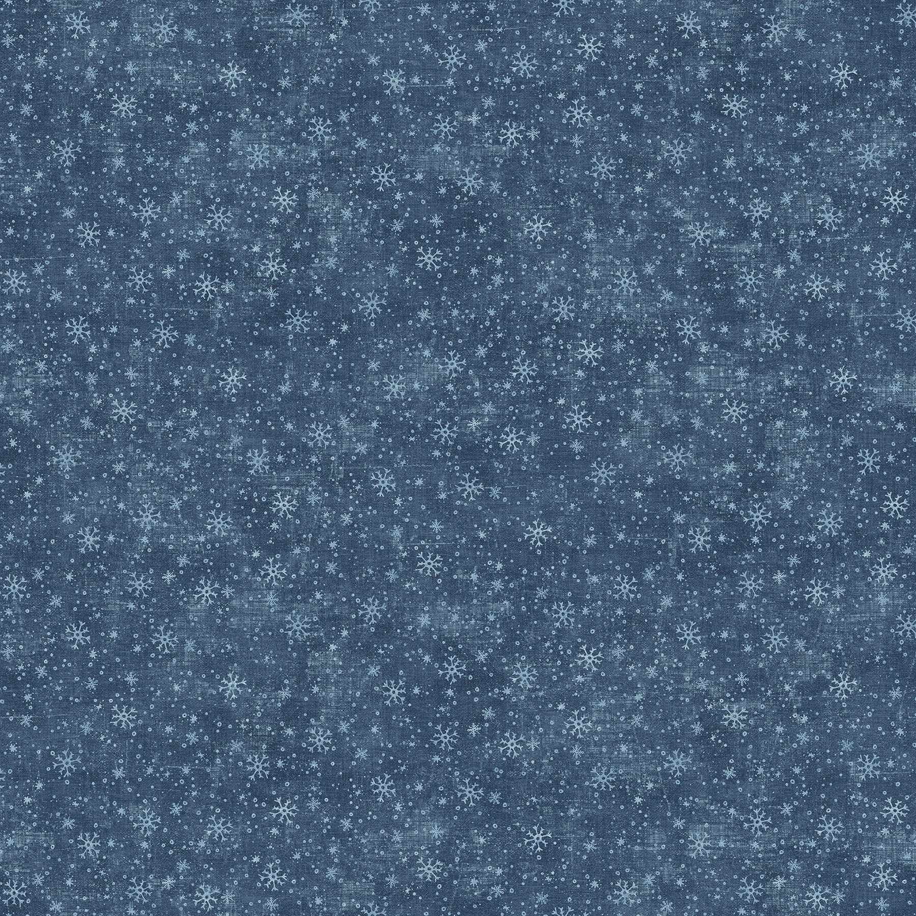 Snowflake in Blue from Village Folk by Northcott Studio