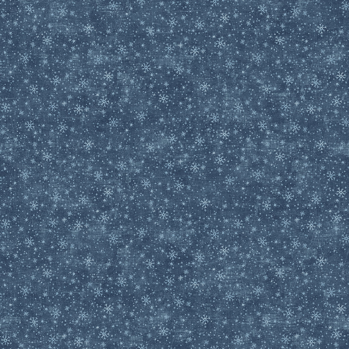 Snowflake in Blue from Village Folk by Northcott Studio