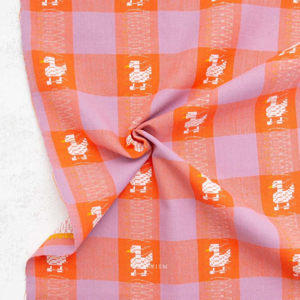 Duck Duck Goose in Charming from Fine & Dandy by Fableism Supply Co., Specialty Fabric