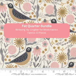 Birdsong -Fat Quarter Bundle by Gingiber for Moda Fabrics