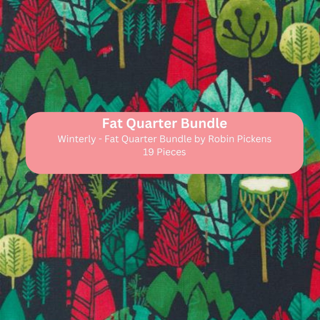 Fat Quarter Bundle Winterly by Robin Pickens or Moda