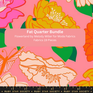 Fat Quarter Bundle - Flowerland by Melody Miller for Moda Fabrics