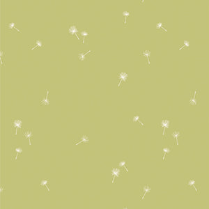 Dancing Dandelions Crisp, Fresh Linen by Art Gallery Fabrics