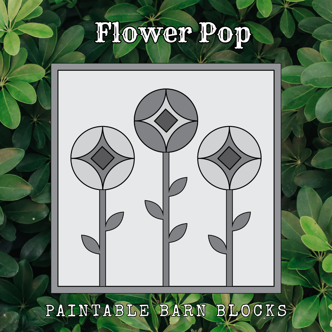 Floral Pop - Floral || Barn Block ||
